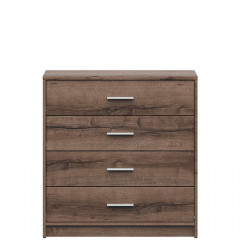 KOM4S NEPO PLUS BRW Chest of Drawers