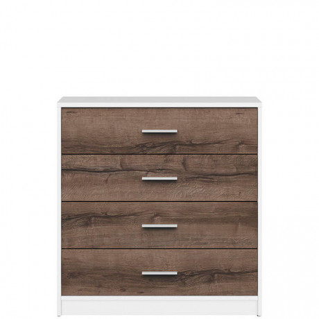 KOM4S NEPO PLUS BRW Chest of Drawers