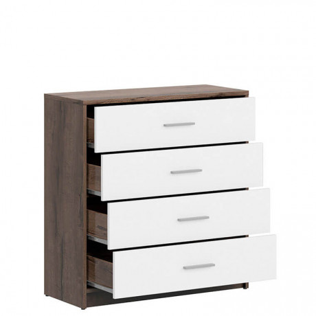 KOM4S NEPO PLUS BRW Chest of Drawers