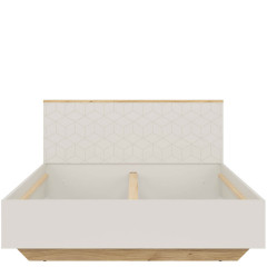 LOZ/160/A GLAMOUR BRW King Size Bed