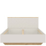 LOZ/160/A GLAMOUR BRW King Size Bed