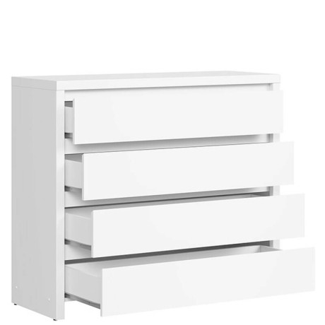 KOM4S KASPIAN BRW (white) Chest of Drawers
