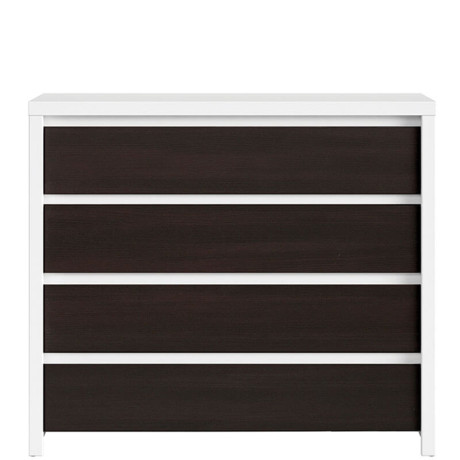 KOM4S KASPIAN BRW (white) Chest of Drawers