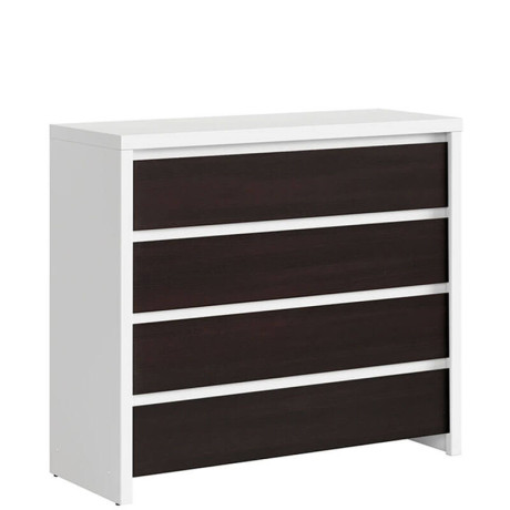KOM4S KASPIAN BRW (white) Chest of Drawers