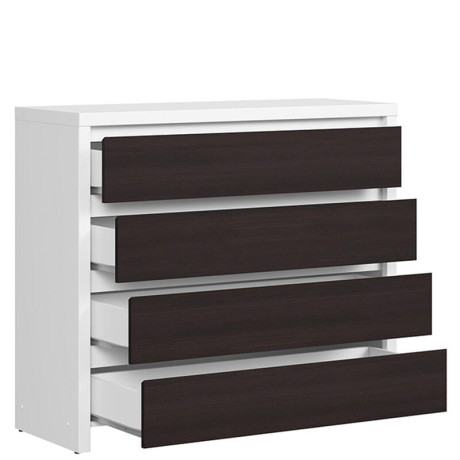 KOM4S KASPIAN BRW (white) Chest of Drawers