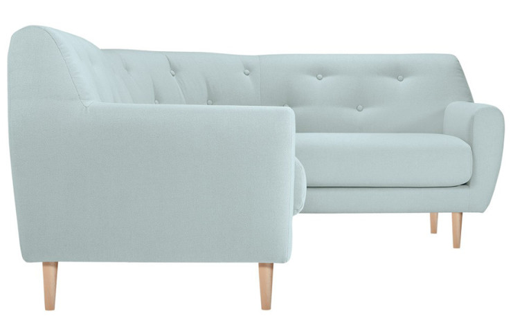ALVES 2S Corner Sofa BRW blue