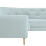 ALVES 2S Corner Sofa BRW blue