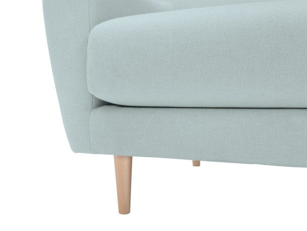 ALVES 2S Corner Sofa BRW blue