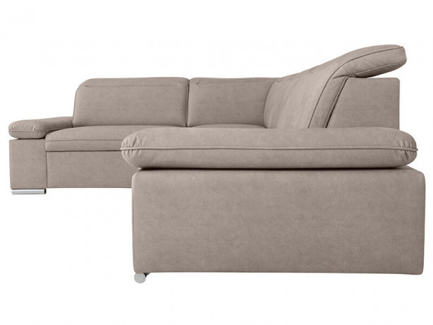 DARBY 2F BRW Corner Sofa Bed Beige