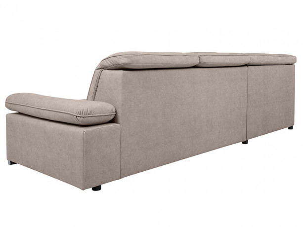 DARBY 2F BRW Corner Sofa Bed Beige