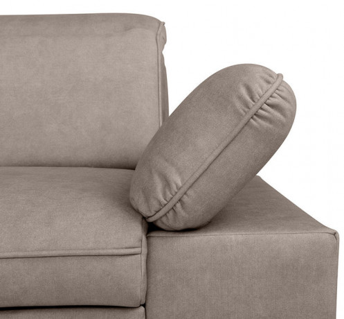 DARBY 2F BRW Corner Sofa Bed Beige