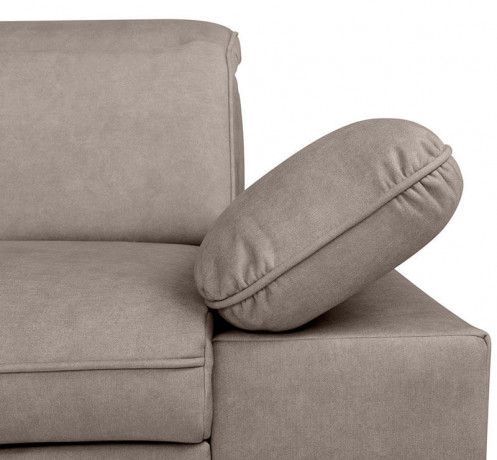 DARBY 2F BRW Corner Sofa Bed Beige