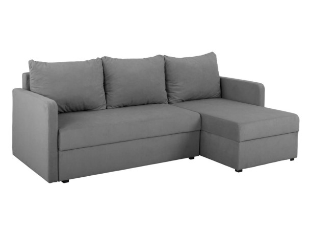 IMROS LUX 3DL BRW Corner Sofa Bed Grey Pretty 17
