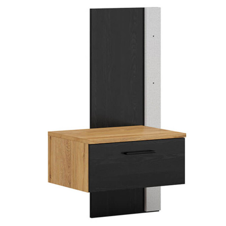 KOM1S/L MAIO BRW Left Bedside Table