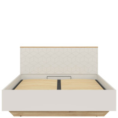 LOZ/160/B GLAMOUR BRW King Size Lift Up Storage Bed