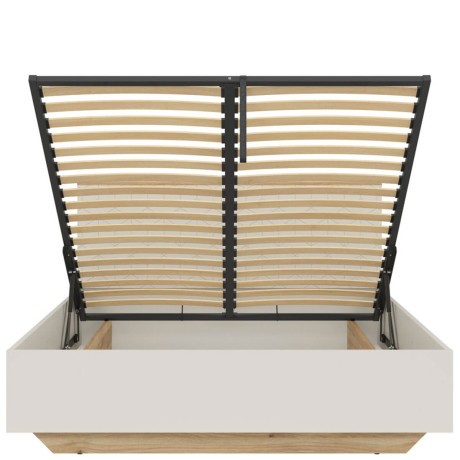 LOZ/160/B GLAMOUR BRW King Size Lift Up Storage Bed