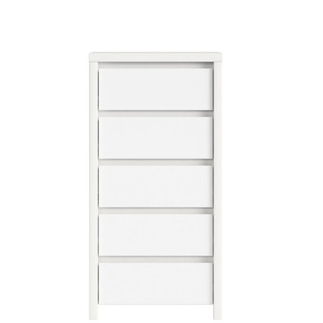 KOM5S KASPIAN BRW (white) Chest of Drawers