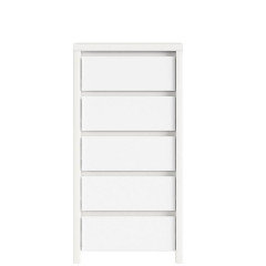 KOM5S KASPIAN BRW (white) Chest of Drawers