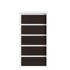 KOM5S KASPIAN BRW (white) Chest of Drawers