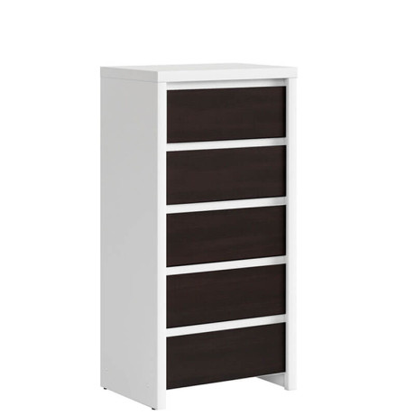 KOM5S KASPIAN BRW (white) Chest of Drawers