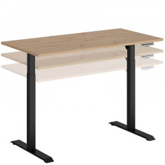 BIU/140/70/B SPACE OFFICE BRW Desk