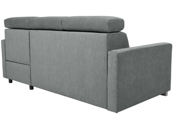 BRICO 2F BRW Corner Sofa Bed Grey