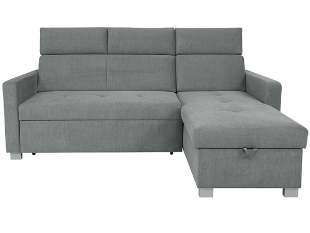 BRICO 2F BRW Corner Sofa Bed Grey