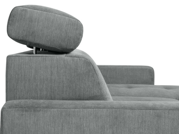 BRICO 2F BRW Corner Sofa Bed Grey