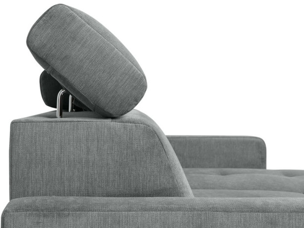 BRICO 2F BRW Corner Sofa Bed Grey