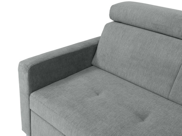 BRICO 2F BRW Corner Sofa Bed Grey