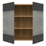 SEMI LINE 260/GC VER 2 Kitchen Set Reveal Oak / Volcanic Black