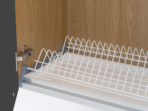 SEMI LINE 260/GC VER 2 Kitchen Set Reveal Oak / Volcanic Black