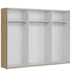 SZF/270/210/3M GLAMOUR BRW Sliding Door Wardrobe