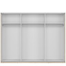 SZF/270/210/3M GLAMOUR BRW Sliding Door Wardrobe