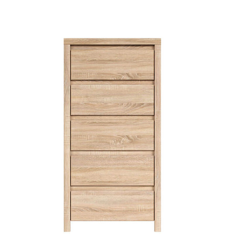 KOM5S KASPIAN BRW (sonoma) Chest of Drawers