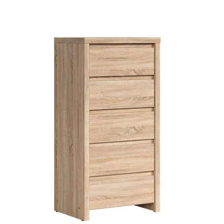 KOM5S KASPIAN BRW (sonoma) Chest of Drawers