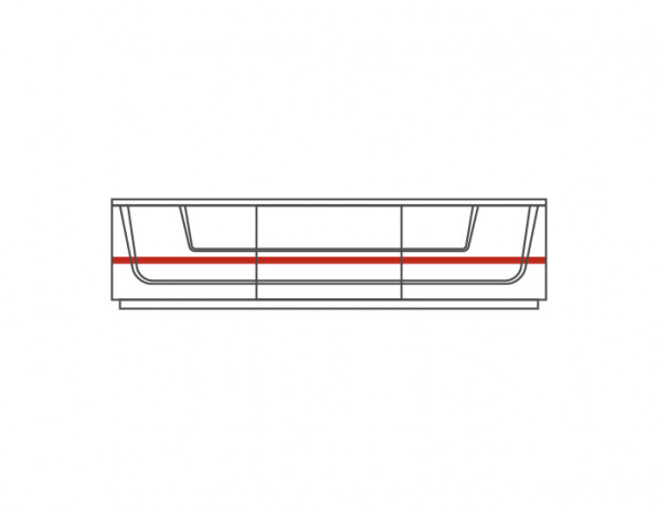 MAGANDA 3D Small Cabinet MEBIN