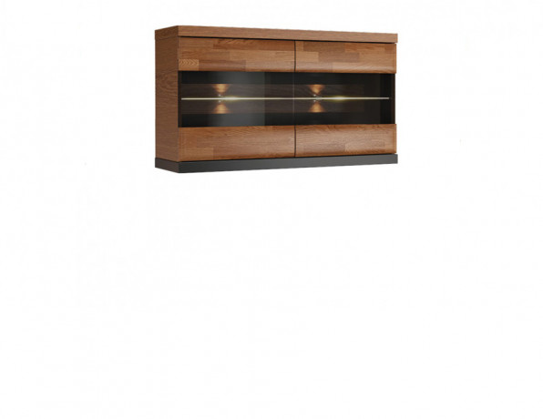 VERANO 2DS Wall Glass-Fronted Cabinet MEBIN