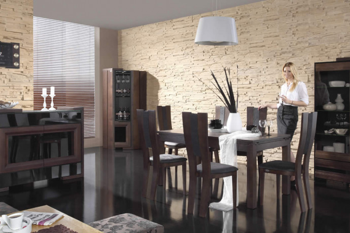 CORINO Dining Room Furniture Set 2 MEBIN