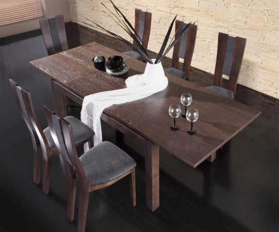 CORINO Dining Room Furniture Set 2 MEBIN