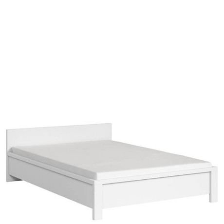 LOZ/140 KASPIAN BRW (white) Double Bed
