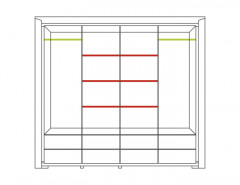 SEMPRE IV Wardrobe MEBIN