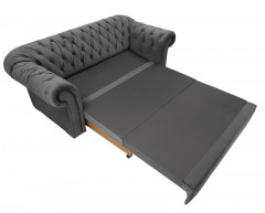CUPIDO 2FBK BRW 2 Seater Sofa Bed Grey