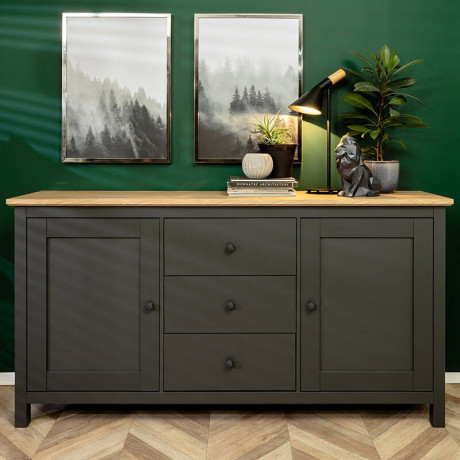 KOM2D3S/10/19 HESEN BRW Dresser