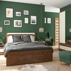 RUSO BRW Bedroom Furniture Set