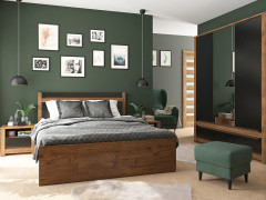 RUSO BRW Bedroom Furniture Set