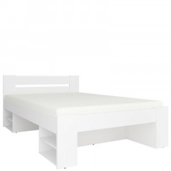 LOZ3S NEPO PLUS BRW Double Bed with Storage