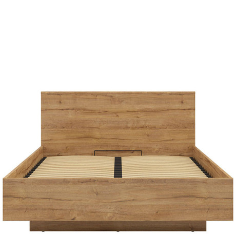 LOZ/160 MAIO BRW King Size Lift Up Storage Bed
