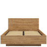 LOZ/160 MAIO BRW King Size Lift Up Storage Bed
