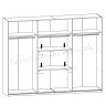 POL/99 GLAMOUR BRW Shelves (2 pcs.)
